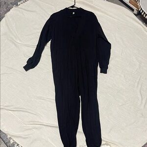 Free People Black Jumpsuit